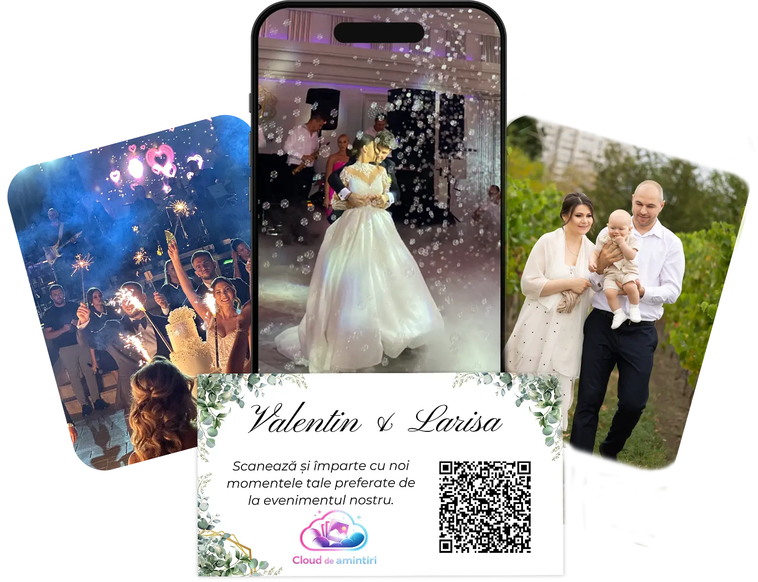 Colaj fotografii evenimente - cloud privat